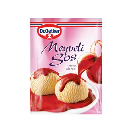 Dr. Oetker Meyveli  Tatlı Sos