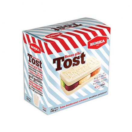 Koska Tost Kağıt Helva 6x2 Adet - 140 G