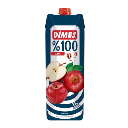 Dimes Premium % 100 Elma Suyu 1 Lt