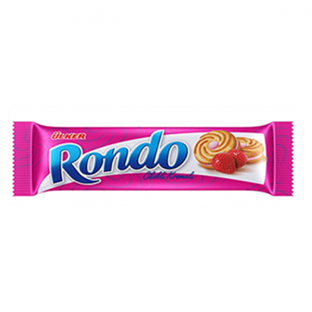 Ülker Rondo Çilekli Kremalı Bisküvi - 68 GR