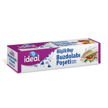 İdeal Buzdolabı Poşeti Küçük Boy 20*30 cm 35 Adet