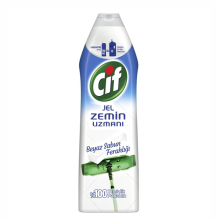 Cif Jel Zemin Uzmanı Beyaz Sabun 750 ML 