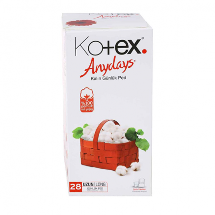 Kotex Günlük Ped 28'Li Uzun