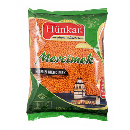 Hünkar Kırmızı Mercimek 1 kg