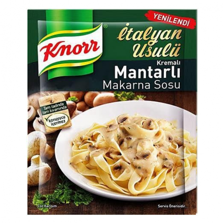 Knorr Makarna Sos-Kremalı Mantar