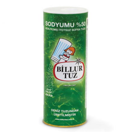 Billur Sodyumu P Azaltılmış Tuz - 500 GR