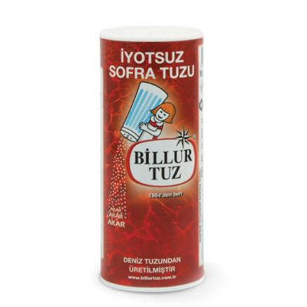 Billur İyotsuz Karton Tuz - 250 GR