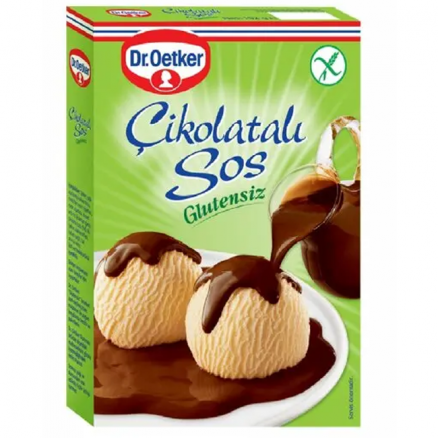 Dr. Oetker Glutensiz Çikolatalı Sos - 128 GR