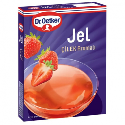 Dr. Oetker Jel Çilek Aromalı - 100 GR