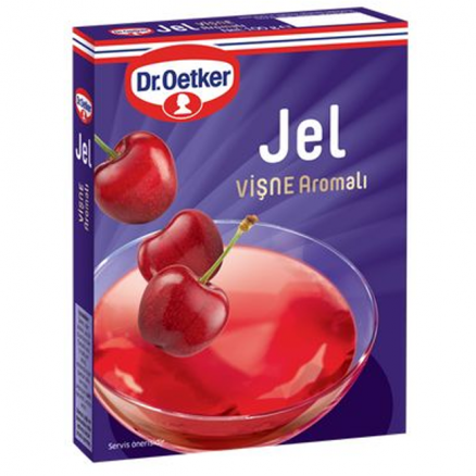 Dr. Oetker Jel Vişne Aromalı - 100 GR