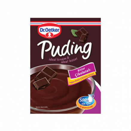 Dr. Oetker Puding Bitter Çikolatalı - 111 GR