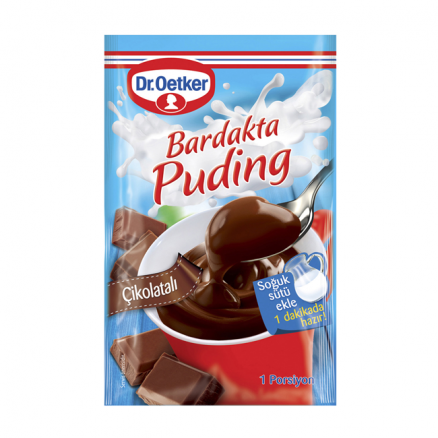 Dr. Oetker Bardakta Puding Çikolatalı - 35 GR