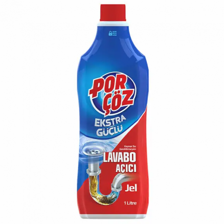 Porçöz Jel Lavabo Açıcı - 1000 ML