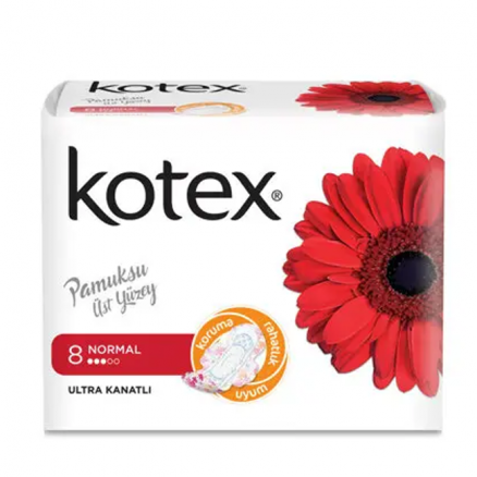 Kotex Ultra Extra Normal Hijyenik Kadın Pedi 8 Adet