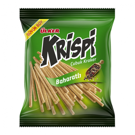 Ülker Krispi Baharatlı Çubuk Kraker - 89 GR