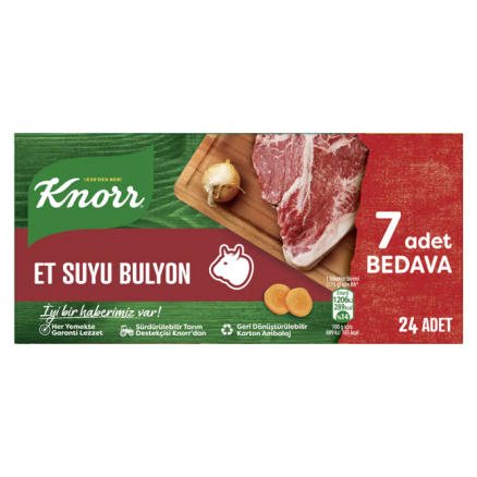 Knorr Et Bulyon - 240 GR - 24 Adet