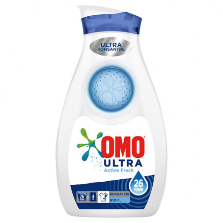 Omo Ultra Konsantre Actıve Fresh 910 ML