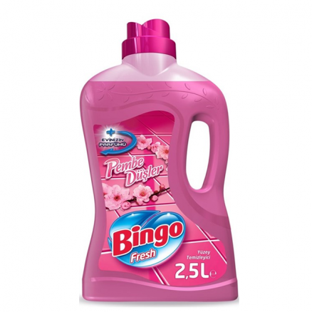 Bingo Fresh Yüzey Temizleyici Pembe Düşler - 2,5 LT