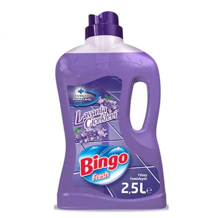 Bingo Fresh Yüzey Temizleyici Lavanta Çiçekleri - 2,5 LT