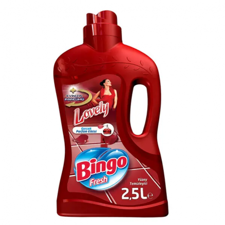 Bingo Fresh Yüzey Temizleyici Lovely - 2,5 LT