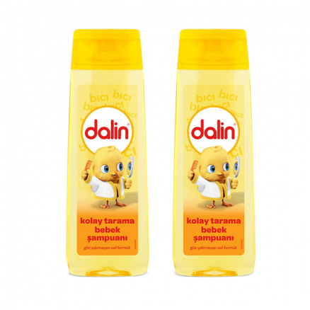 Dalin Kolay Tarama Şampuanı Kremli 2*200 ML