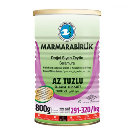 Marmarabirlik Az Tuzlu Zeytin - 800 GR