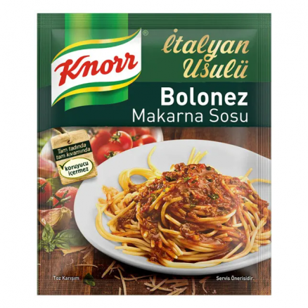 Knorr Makarna Sos - Spagetti Bolonez