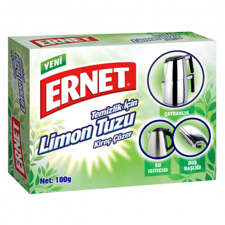 Ernet Temizlik İçin Limon Tuzu - 100 GR