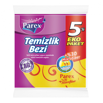 Parex Temizlik Bezi 5'li Ekonomik Paket