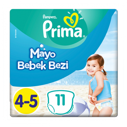 Prima Mayo Bez Tekli  4-5 Beden 11'Li