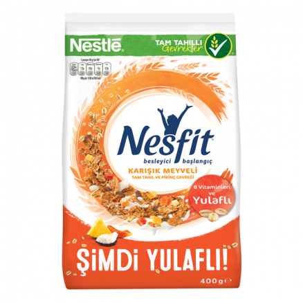 Nestle Nesfit Meyveli 400 GR