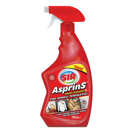 Sır Aspirins Multi Cleaner - Çok Amaçlı Temizleyici 750 ML