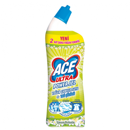 Ace Ultra Power Jel Limon Bahçesi - 810 ML