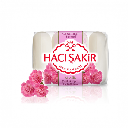 Hacı Şakir Güzellik Sabunu Çiçek Terapisi 4x70 GR