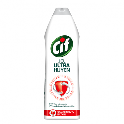 Cif Jel Ultra Hijyen - Çamaşır Suyu Katkılı - 750 ML