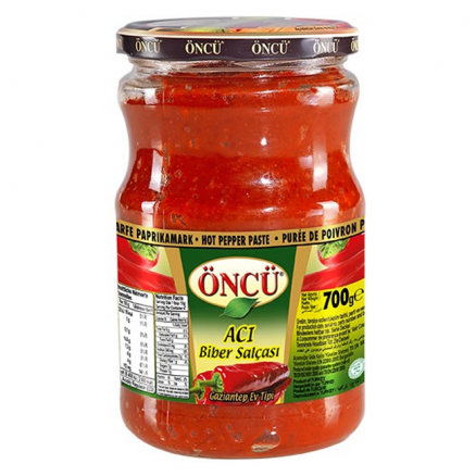 Öncü Salça Biber Acı - 700 G