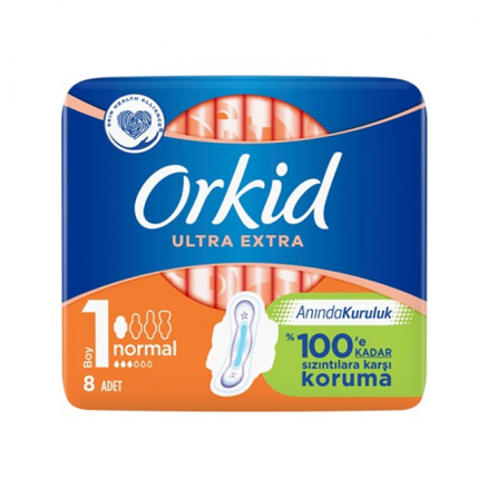 Orkid Ultra Extra Tekli Normal - 8 li