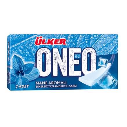 Ülker Oneo Slims Nane Aromalı Tatlandırıcılı Sakız 14 G