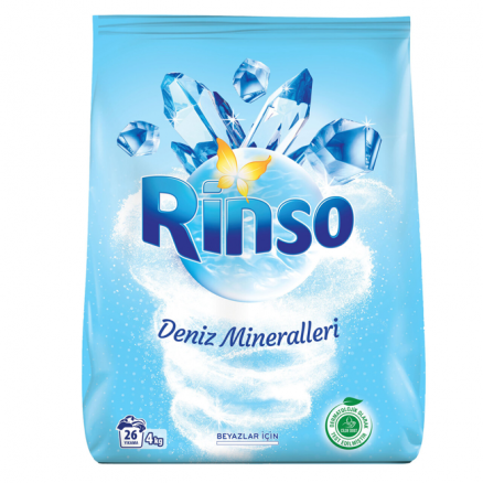 Rinso Deniz Mineralleri 26 Yıkama 4 Kg