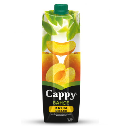 Cappy Nektar Kayısı - 1 LT