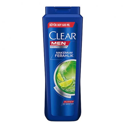 Clear Men Şampuan Yağlı Saç Derisi Maksimum Ferahlık 600 ML