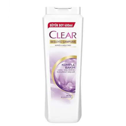 Clear Şampuan Komple Bakım 600 ML