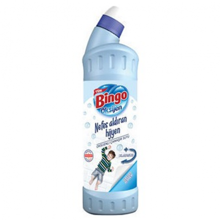 Bingo Oksijenli Çamaşır Suyu Parfümsüz - 750 ML