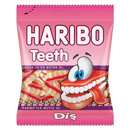 Haribo Teeth - Diş 80 G