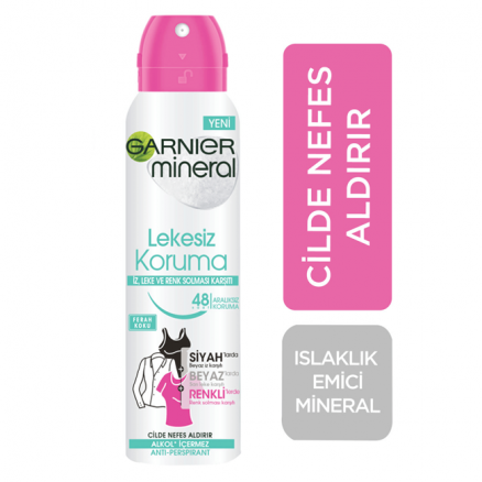 Garnier Lekesiz Koruma Ferah Koku Sprey 150 ML