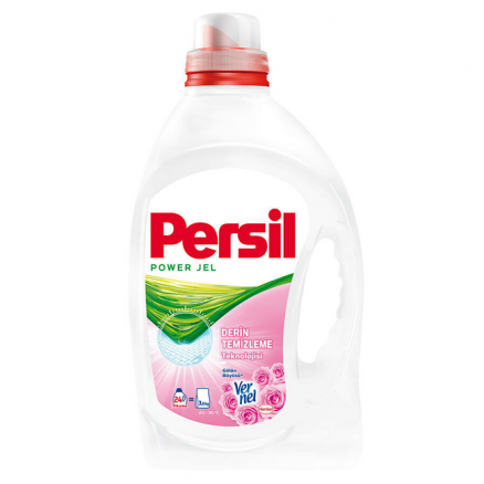 Persil Power Jel Gül Çamaşır Deterjanı 24 Yıkama 1680 Ml