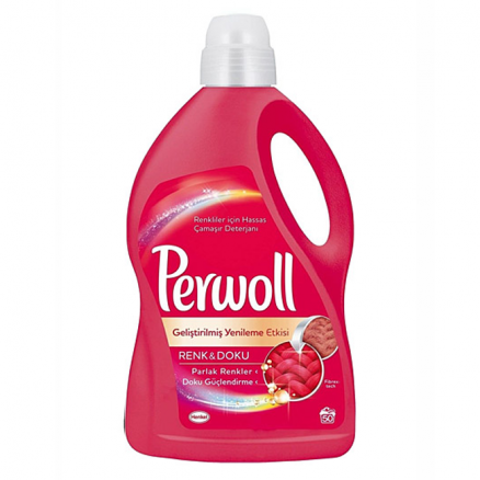 Perwoll Jel Çamaşır Deterjanı Renkli Sihir 3Lt