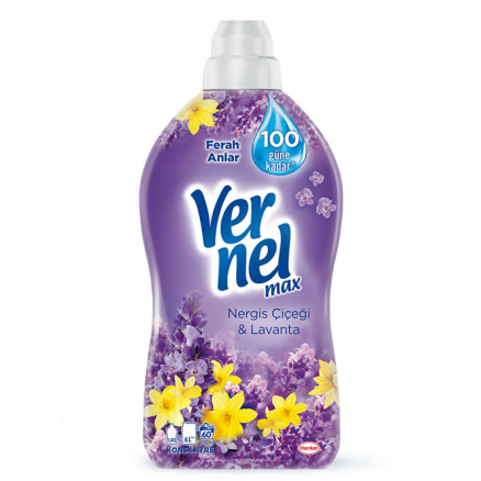 Vernel Max Konsantre Yumuşatıcı Nergis Çiçeği-Lavanta 1.44Lt