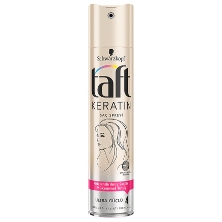 Taft Ultra Güçlü Sprey Keratin 250 Ml