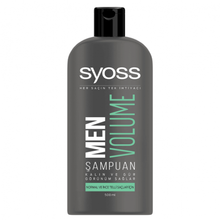 Syoss Men Şampuan Volume 500 Ml